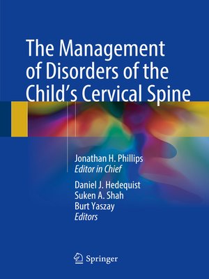 cover image of The Management of Disorders of the Child's Cervical Spine
